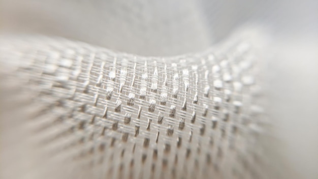 Detal haftu na tkaninie